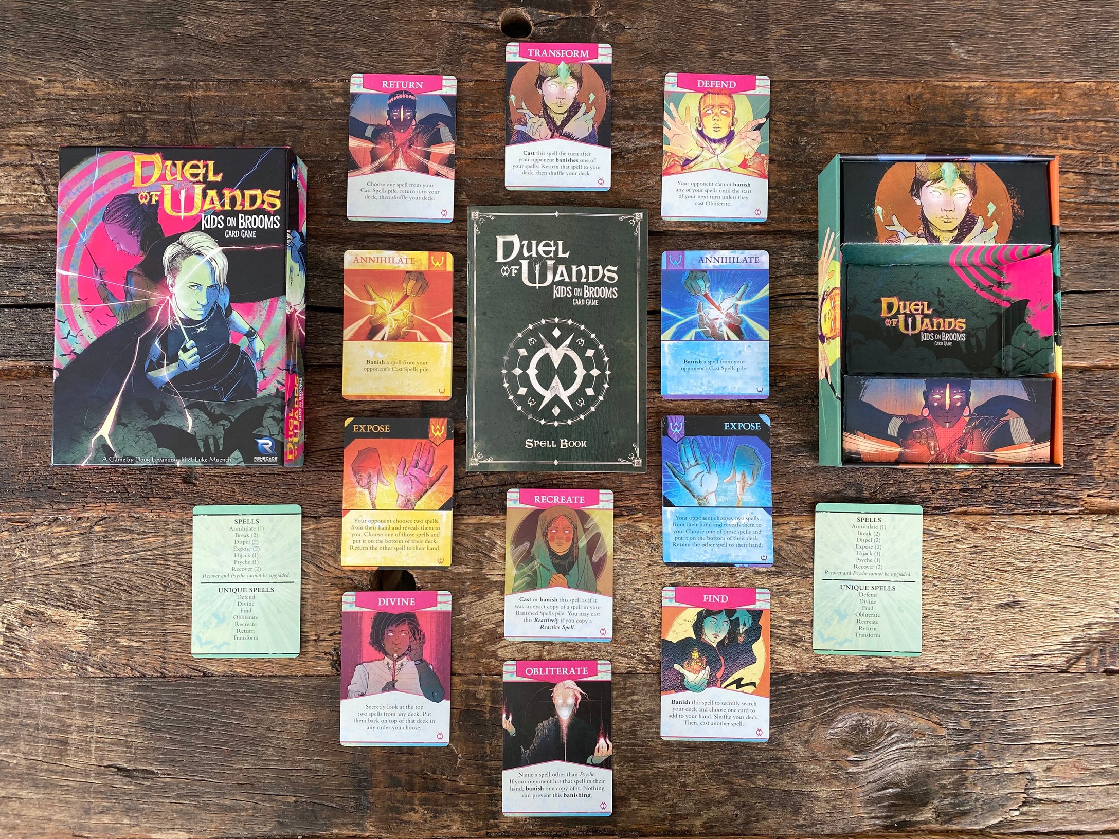 Duel of Wands : A Kids on Brooms Card Game